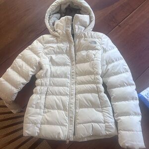 The North Face Women's White Puffer Jacket